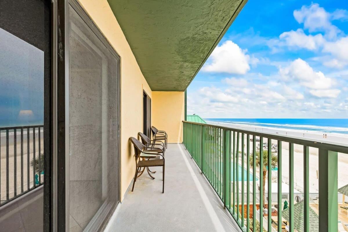 Ocean Front Condo With Amazing Views! Sunglow Resort 402 By Brightwild Daytona Beach Shores ภายนอก รูปภาพ