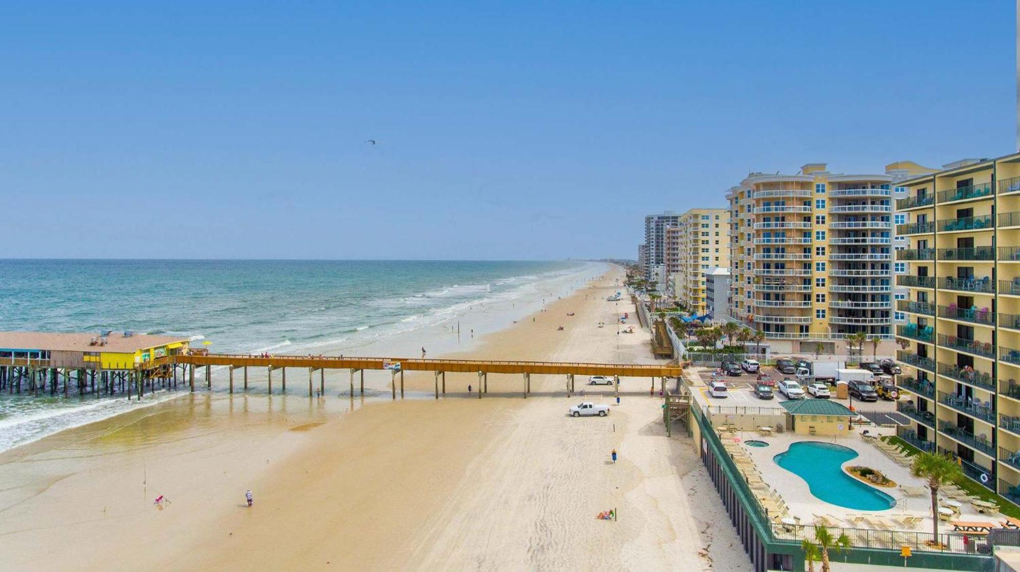 Ocean Front Condo With Amazing Views! Sunglow Resort 402 By Brightwild Daytona Beach Shores ภายนอก รูปภาพ